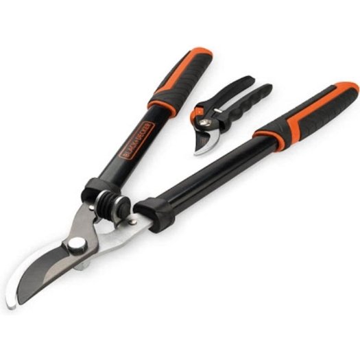 Black & Decker Coupe-branches + sécateur