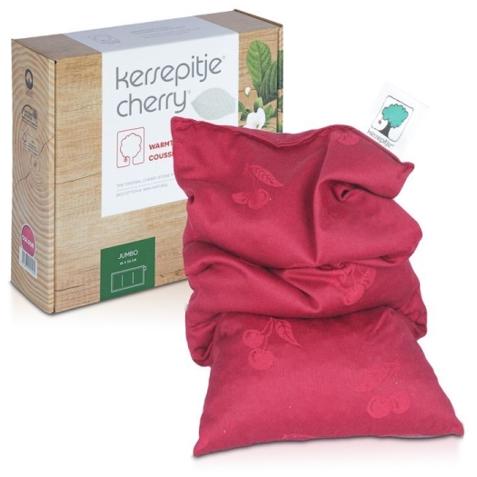 CHERRY Coussin Noyaux de cerise JUMBO