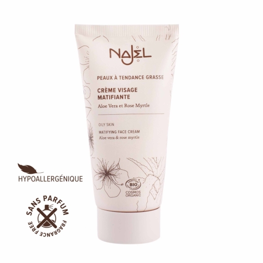 Najel crème visage matifiante