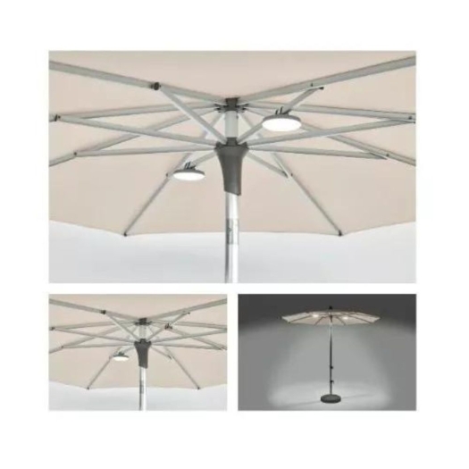 Lot de 2 spots de lumière OSYRION pour parasol - GLATZ