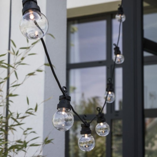 Guirlande led transparente  : Coffret Guinguette