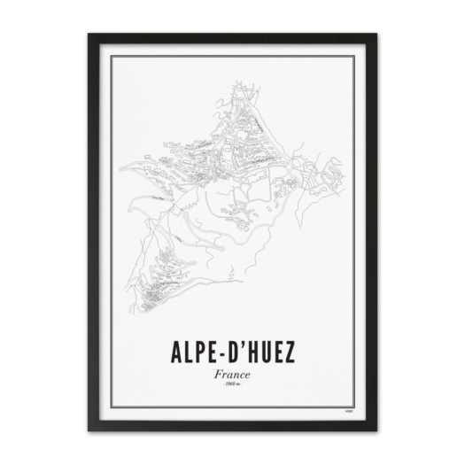 Alpe d'Huez 30X40CM