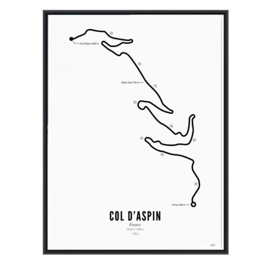 Col d'Aspin 30X40CM