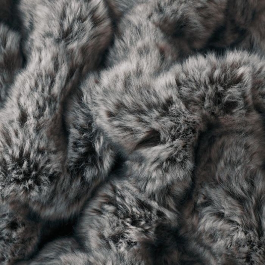 Coyote faux fur deken