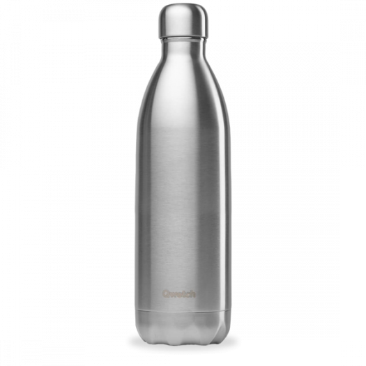 Qwetch Bottle Inox Brossé* 1000 ml