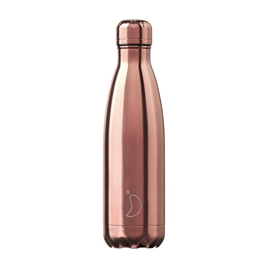 Chilly's Bottle Chrome Rose Gold 500ml