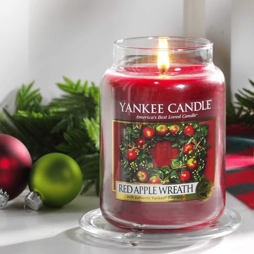 Yankee Candle Red Apple Wreath