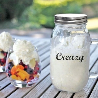 CREAZY Bocal chantilly maison